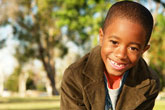 boy with smile